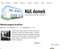 Tablet Screenshot of nasdomek.cz